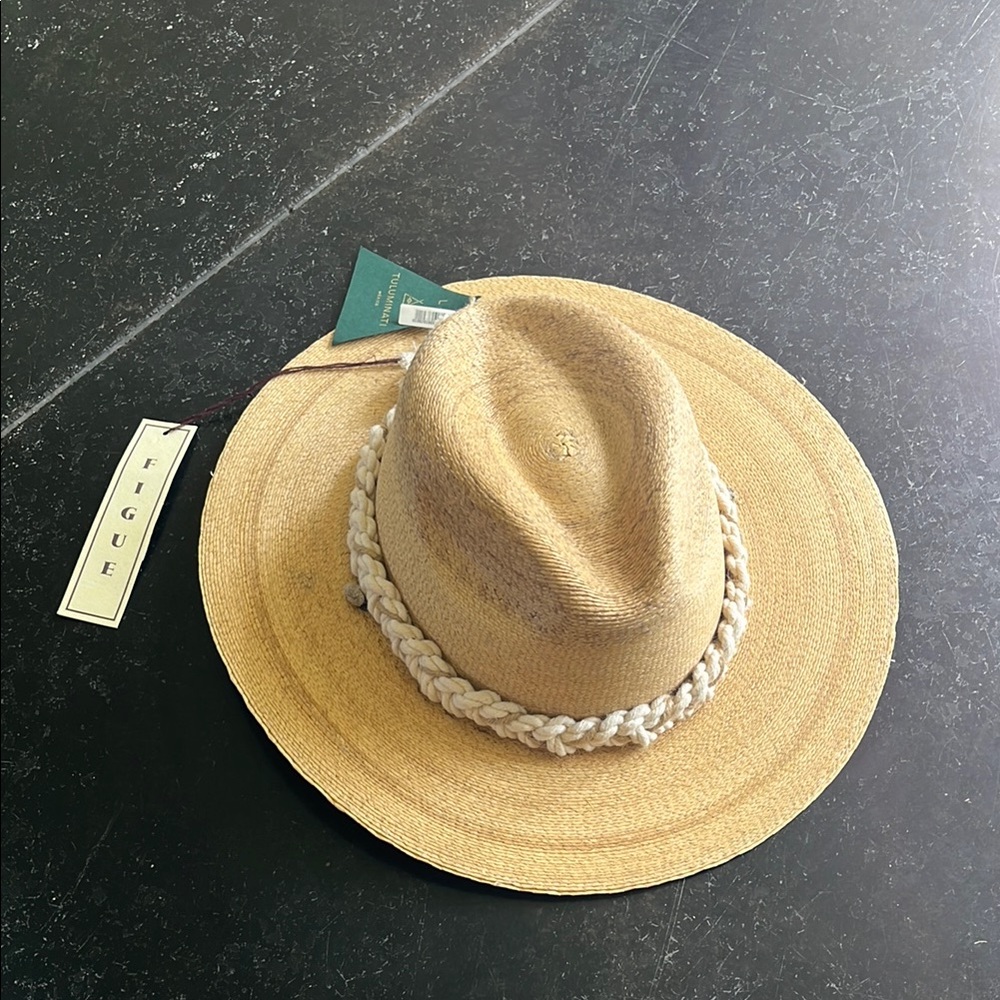 Beige Figue Katuk Palm Hat